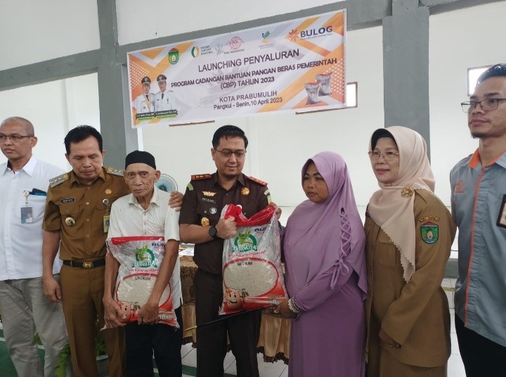 Launching Penyaluran Program Cadangan Bantuan Pangan Beras (CBP) Tahun 2023